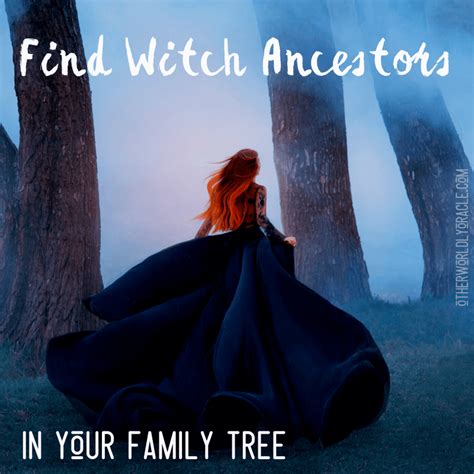 Uncovering the Ancestry of Famous Witches with the Family Tree Database